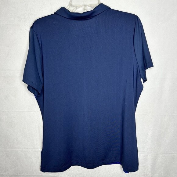 Nike Golf Tour Performance Polo Women XL Multicolor Golf Tennis Dri-Fit Logo - Picture 7 of 7